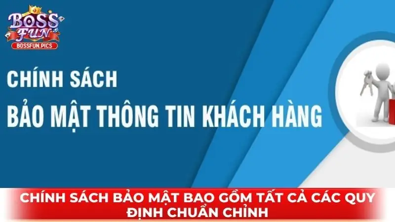 Chính sách bảo mật bao gồm tất cả các quy định chuẩn chỉnh Chính sách bảo mật bao gồm tất cả các quy định chuẩn chỉnh